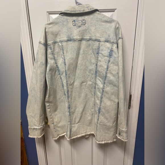 Maurices Light Blue Denim Jacket - Picture 7 of 9